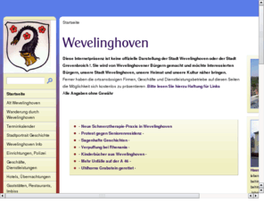 my-wevelinghoven.de: Wevelinghoven
Wevelinghoven unsere Heimatstadt