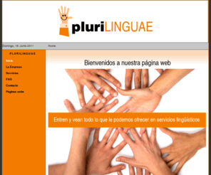 plurilinguae.com: Inicio
Plurilinguae Servicio linguísticos