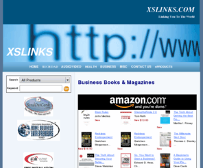 xslinks.com: XSLinks.com
XS Links, Linking You To The World.  XS Links provides a web
presence to place your website link to help you grow your business.