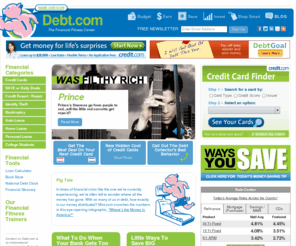 debt.com: Debt.com - a Financial Fitness Center
Debt.com is the leading source of trustworthy and timely financial and debt-related information, news, products and services.