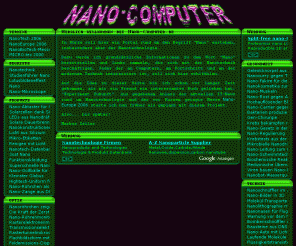 nano-computer.de: Nano-Computer
Nano-Computer sind die Technik der Zukunft. Lesen Sie hier Nachrichten und Texte zu diesem Thema.