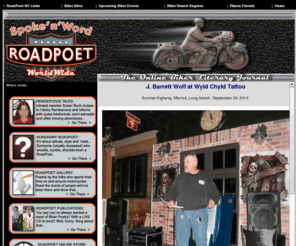 roadpoet-ny.com: RoadPoet-NY.com - Online Biker/Poetry Journal
Online biker/poetry journal serving New York, Pennsylvania and (if we're in a good mood) New Jersey.