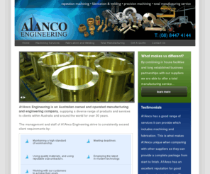 a1anco.com: Component Engineering Services Adelaide|CNC Machining|Precision Engineering |A1ANCO Engineering
A1 Anco provides component engineering services in Adelaide, fabrication and welding, CNC precision manufacturing services and more.