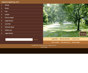 lawwrongdoing.com: Law Wrong Doing
Law Wrong Doing on WN Network delivers the latest Videos and Editable pages for News & Events, including Entertainment, Music, Sports, Science and more, Sign up and share your playlists.