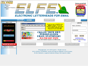 elfemail.com: ELFE Electronic Letterheads For Email Stationary Generator
Create custom email with your photo and/or logo and signature