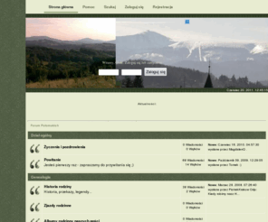 polomski.net: Forum Połomskich - Indeks
Forum Połomskich - Indeks