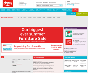 argosretailgroup.com: Shop Online with Argos.co.uk - your Online Catalogue for Home Shopping
The official Argos UK online catalogue shopping website. Check & Reserve or let us deliver to your door appliances, electronics, furniture, games, gifts, home furnishings, jewellery, tools, toys, video games, watches and more!