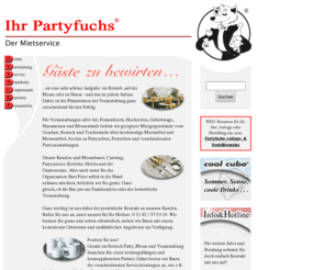 fox-rent.com: Ihr Partyfuchs
Ihr Partyfuchs - Der Mietservice