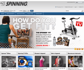 istepper.com: The original indoor cycling program: Spinning and Spinner bikes.
Spinner bikes from Spinning, the original indoor cycling program, are the most recognized brand of indoor cycles in fitness. Founded in 1994 as Mad Dogg Athletics, Spinning certification is the most popular group fitness educational program in the world today. Spinner bikes are licensed by Star Trac for distribution in the fitness facility market.