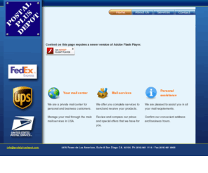 postalplusdepot.com: Postal Plus Depot
FW 8 DW 8 XHTML