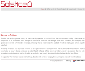 solsticeiom.com: Solstice - Homepage
Solstice, property traders and developers in London.