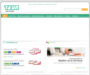 tevagenericos.com: Teva España - Medicamentos Genéricos
Teva es el líder mundial en el campo de los medicamentos genéricos y se encuentra entre las 20 primeras empresas farmacéuticas en volumen de negocio.