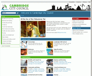 cambridge.gov.uk: Cambridge City Council
Cambridge City Council Website
