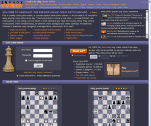 gameknot.com: Play Chess Online - GameKnot.com
Play chess online! #1 online chess battleground - play a friendly chess game online or compete in chess tournaments, chess teams, solve chess puzzles, FREE!