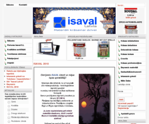 isaval.lv: Isaval Latvia - Sākums
