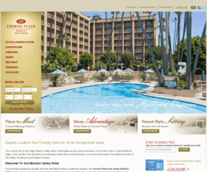 cp-sandiego.com: Crowne Plaza Hotel San Diego, Near Golf and Sea World
Crowne Plaza Hotel San Diego Formerly the Hanalei Hotel, San Diego California's newly renovated hotel near golf and Sea World offers 416 guest rooms and suites, two restaurants, lounge, pool and meeting space for up to 400