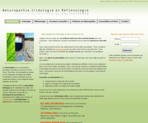 naturopathe-iridologue.info: Naturopathe iridologue (Nice et Var)
Naturopathe iridologue diplomé en biologie et en naturopathie. Retrouvez votre forme avec l'iridologie, la réflexologie plantaire et la naturopathie à Nice