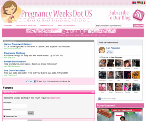 pregnancyweeks.us: Week By Week Pregnancy Calendar - What to Expect When Pregnant
Pregnancy calendar with in depth descriptions of all 42 weeks of pregnancy to include baby's development, changes in your body, and what to expect.