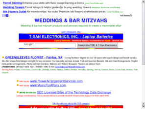 weddingsandbatmitzvahs.com: Weddings & Bar Mitzvahs - Weddings & Bat Mitzvahs - Weddings & Bnai Mitzvahs
Weddings & Bar Mitzvahs from the Technology Data Exchange - Linked to TDE member firms.