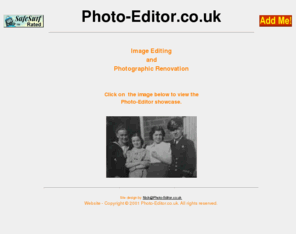 image-art.co.uk: Photo
Image editing and photographic renovation.