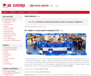 jka-slovenija.si: JKA Slovenija - JKA (Japan karate association) karate v Sloveniji
JKA karate v Sloveniji