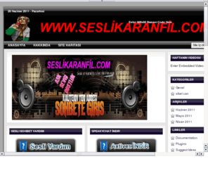 seslikaranfil.com: WWW.SESLİKARANFİL.COM
Bir başka WordPress sitesi