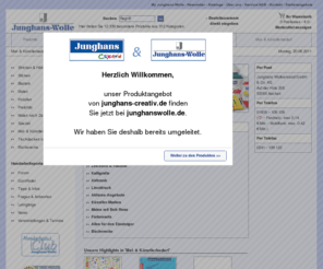 junghans-creativ.info: Junghans Wolle - Ideen für Ihr Hobby Handarbeiten: Stricken, Sticken, Häkeln, Basteln ...
Der Junghans-Wolle Online-Shop, Deutschlands größtes Fachgeschäft für Handstrickgarne und Ihr kreatives Hobby Handarbeiten. Sie finden Produkte aus den Sortimenten Stricken, Häkeln, Sticken, Basteln, Malen oder Knüpfen. Ihrer Kreativität sind keine Grenzen gesetzt.