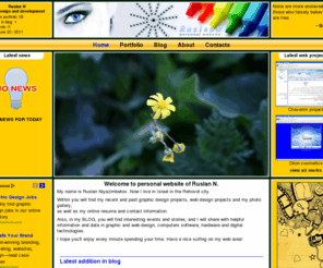 ruslann.com: Ruslan N - personal website
Ruslan Niyazimbetov - personal website