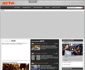 20show.mobi: Accueil - ARTE
Le site d'ARTE, la chaine de télévision culturelle, européenne et franco-allemande