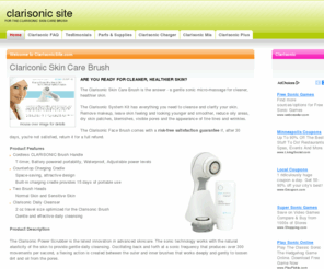 clarisonicsite.com: Clarisonic Skin Care Brush
Safely, deeply cleanse and clarify the skin using the Clarisonic Skin Care Brush.