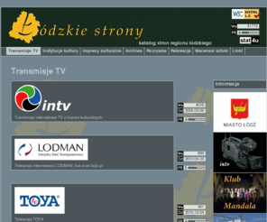 lodzkie-strony.pl: Łódzkie strony - Transmisje TV
Internetowe transmisje TV