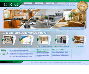 crg-raintech.com: Creative Remodelers Group
Creative Remodelers Group is a professional home remodeling business specializing in kitchens and baths along with other home improvements licensed in Connecticut