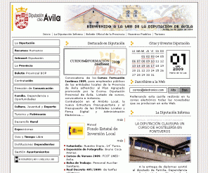 diputacionavila.net: Diputación de Ávila
