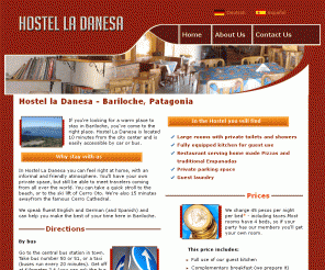 hostelladanesa.com: Hostel la Danesa in Bariloche
