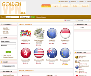 goldenvpn.com: Fast and secure VPN, Multi vpn,Hide your IP -  unblock voip service with Goldenvpn.com  HelloVPN.com: News
www.GoldenVPN.com offers privacy and safety solutions with newly connected Internet. High speed internet support services  come to you with 24/ web support. Now you can hide IP and surf the web  anonymously. Stay connected with VPN IP services anonymously. GoldenVPN comes with  valid IP address. So, get logged in the IP address, with personal IP or hide and change IP. Valid IP services are now available in USA, and European nations