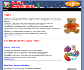 i-teddy.org.uk: i-teddy
i-TEDDY, the cuddly, interactive teddy with a built in media player:i-teddy  -christmasbestgift