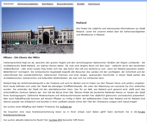 xn--flge-mailand-elb.net: Mailand - flüge-mailand.net
Hier finden Sie nützliche und interessante Informationen zur Stadt Mailand.