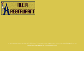 alemrestaurant.com: ALEM RESTAURANT
