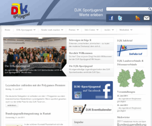 djk-sportjugend.org: DJK-Sportjugend
Als eigenständige Jugendorganisation des DJK Sportverbandes vertritt die DJK Sportjugend ca. 260.000 Kinder und Jugendliche in rund 1100 DJK-Sportvereinen in ganz Deutschland.