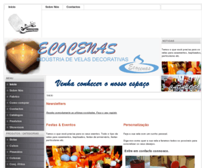 ecocenas.com: Ecocenas - Velas decorativas - Inicio
Ecocenas - Indústria de Velas Decorativas