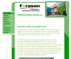 ferasan.com: Ferreteria y suministros industriales
Ferreteria, suministros industriales taladro hormigonera puertas correderas