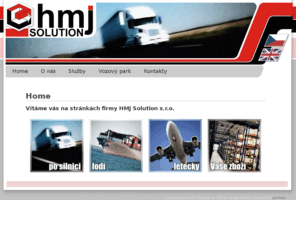 hmj-solution.com: HMJ solution s.r.o. - spedice
HMJ solution s.r.o.