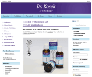 ifr-medical.com: Dr. Kosek - IFR-Medical
Dr.Kosek - ifr-medical