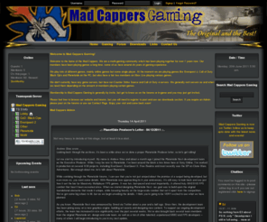 madcappers.co.uk: Mad Cappers Gaming: News
