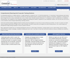 commlabaustralia.com: Corporate Elearning Development Solutions From CommLab Australia
Comprehensive elearning solutions for cost effective and quality training implementation in organisations to empower workforce.