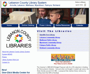 lclibs.org: Lebanon County Library System
