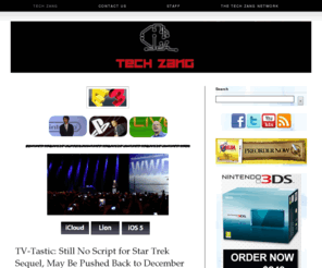 techzang.com: Tech Zang - Home
Tech Zang is an online news blog focused on tech and happenings in the world of consumer electronics.