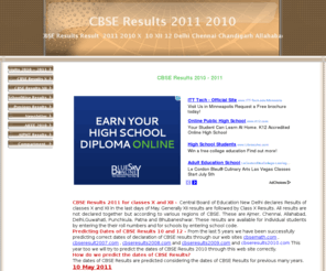 cbseresults2010.com: CBSE Results 2011 2010
CBSE Result Results 2011 2010,class 10 X 12 X11 XII, school wise, delhi chandigarh chennai ajmer patna bhubaneshwar guwahati, 