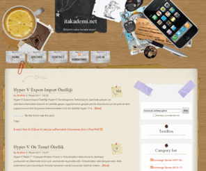 itakademi.net: itakademi.net | Bilişimin nabzı burada atıyor!
Bilişimin nabzı burada atıyor!