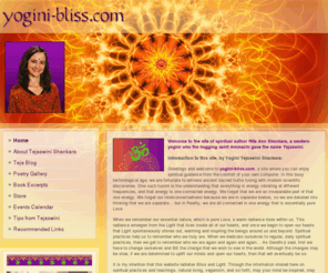 rita-yogini.com: Home
Welcome to the site of spiritual author Rita Ann Shankara, a western yogini who the hugging saint Ammachi gave the name Tejaswini.